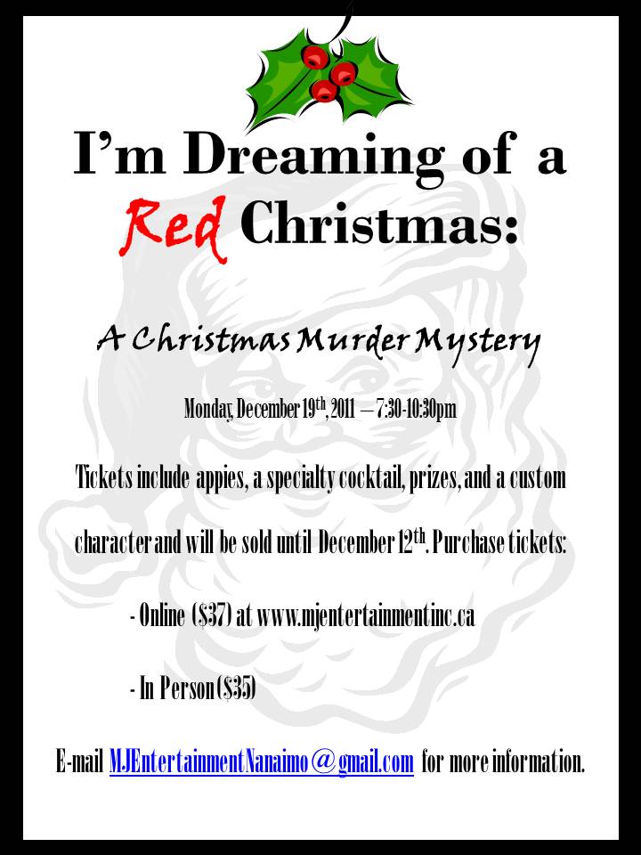 I'm Dreaming of a Red Christmas Murder Mystery - December 19, 2011